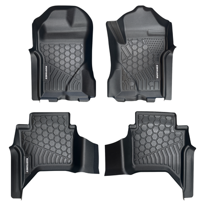Next Gen Ford Ranger/Raptor/Super Duty 2022+ | MUDTAMER Floor Mats
